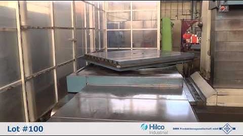 UNION BFKF150/1 CNC Table Type Horizontal Boring Mill (1984) - Lot #100