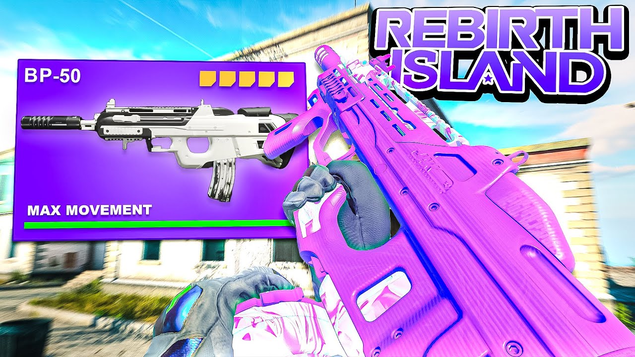 the BP50 MOVEMENT META on REBIRTH ISLAND! (WARZONE 3)