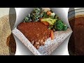 Ethiopian food/ How to make lentils / የድፍን ምስር ቀይ  ወጥ።