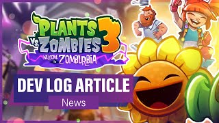 Plants vs Zombies 3: PopCap Posts First Monthly Update Article!! | PvZ 3 Dev Log - February 2024