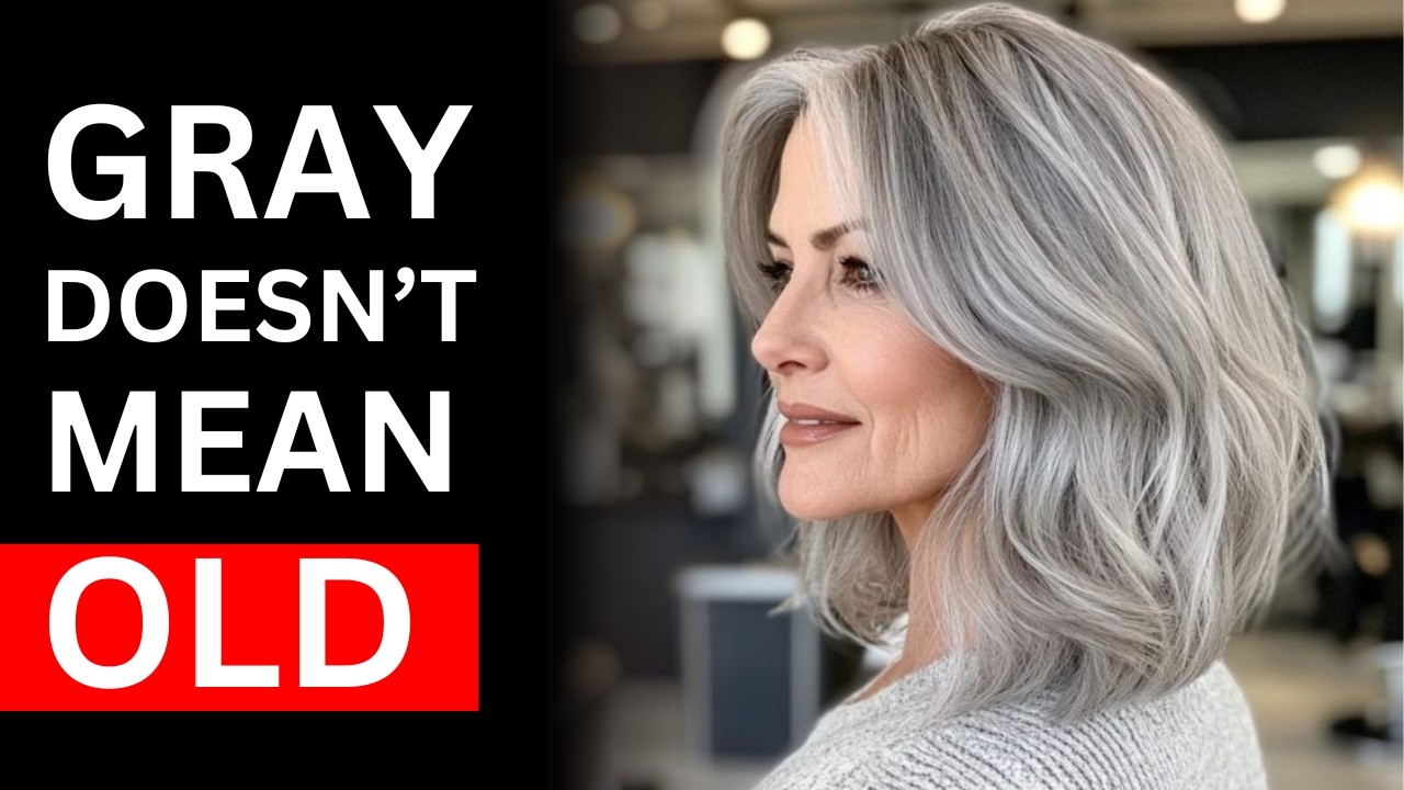 5 Reasons Why You Should Embrace Your GRAY Hair