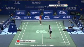 SF - WS - Jiang Yanjiao vs Pusarla Venkata Sindhu - 2012 China Masters