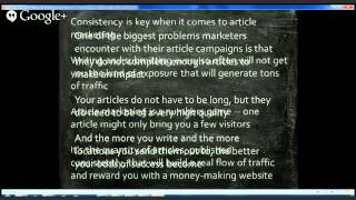 The Best Guide On How To Succeed In Article Marketing Update