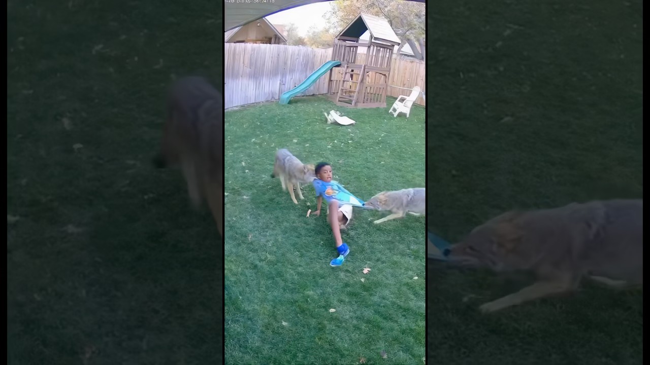 COYOTES Suddenly Broke Into A House, The Brave CAT Pulled A “Heroic” Move 😱😻