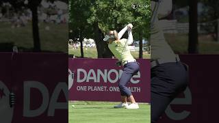 Brooke Henderson's swing is more amazing in  slow motion. Details
