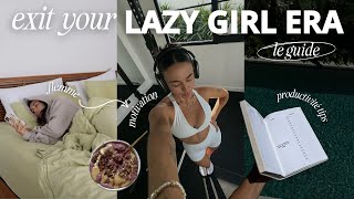 SORTIR DE SA ‘LAZY GIRL ERA’: arrêter de procrastiner, se remotiver, reprendre sa vie en main…