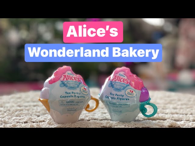 Alice's Wonderland Bakery Tea Party Capsule Figures