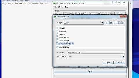 How To Use MC Patcher For Minecraft 1.2.5! *New* *Links Below*