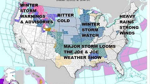 Major Winter Storm Plains to Great Lakes, Heavy Ra...