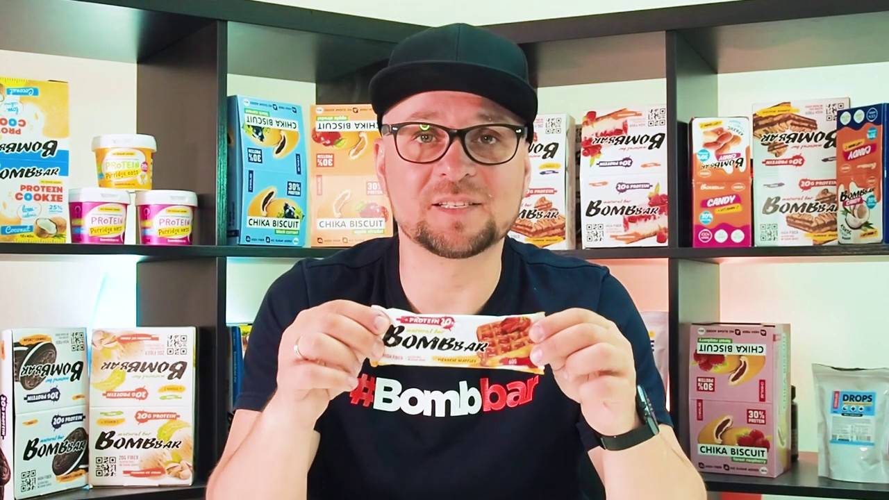 Протеиновые батончики со вкусом венской вафли