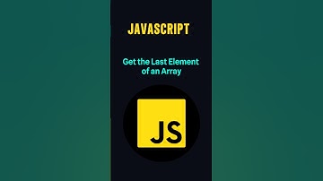 Get the Last Element of an Array #coding  #javascriptdev #mernstack  #programming