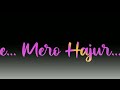 Phoola Ko Thunga Hau ke| A Mero Hajur 4| Nepali Black Screen Overly| Immortal Heart| Black Heart.