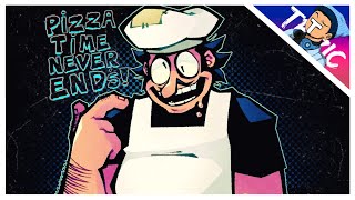 PIZZA TIME NEVER ENDS!【Trizic REMIX】- Pizza Tower OST "Boss 4 Fake Peppino Theme"