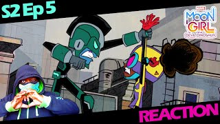Nerd Love - Moon Girl And Devil Dinosaur Season 2 Episode 5 Kid Kree Reaction