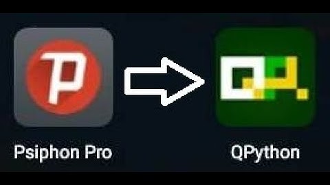 Cara Masukan Script Psiphon & Qpython