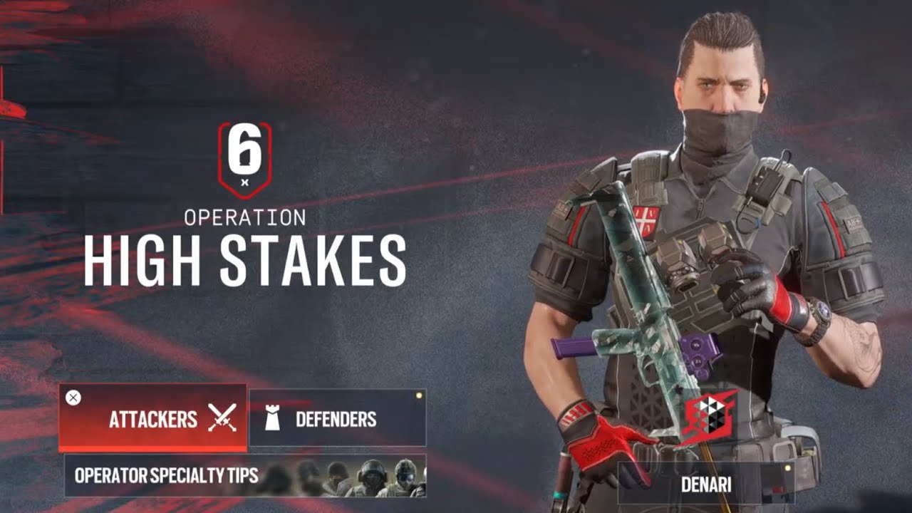 PLAYING THE NEW OPERATOR: DENARI! Rainbow Six Siege X Y10S3 - YouTube