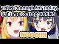 Kaela Was THROWING A FIT Because Kronii Wants to End The Stream