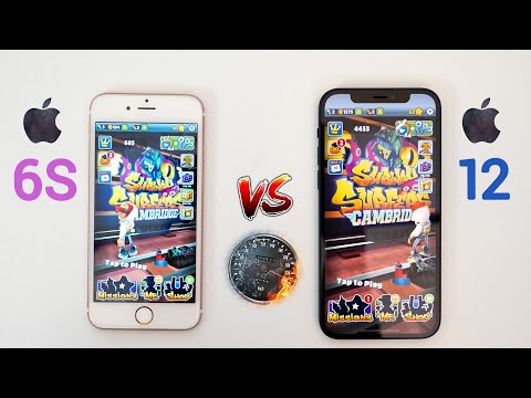 iPhone 12 vs iPhone 6S SPEED Test - A 5 Year Improvement!. 