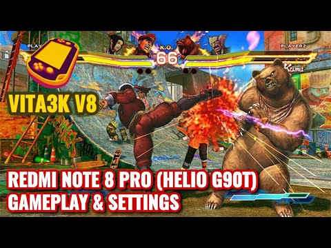 Street Fighter X Tekken Gameplay On Vita3K Emulator Android 