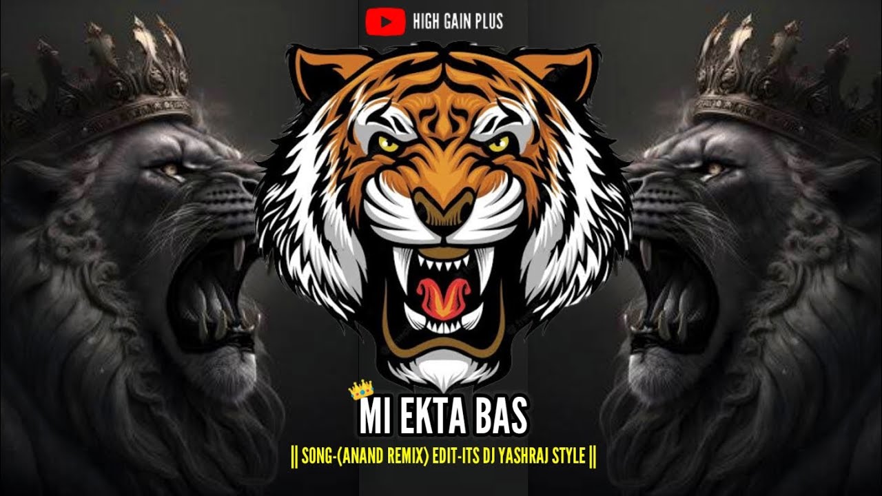 Mi Ekta Bas  dj Song Marathi  Edm  Bass Remix  dj Anand  Yashraj style