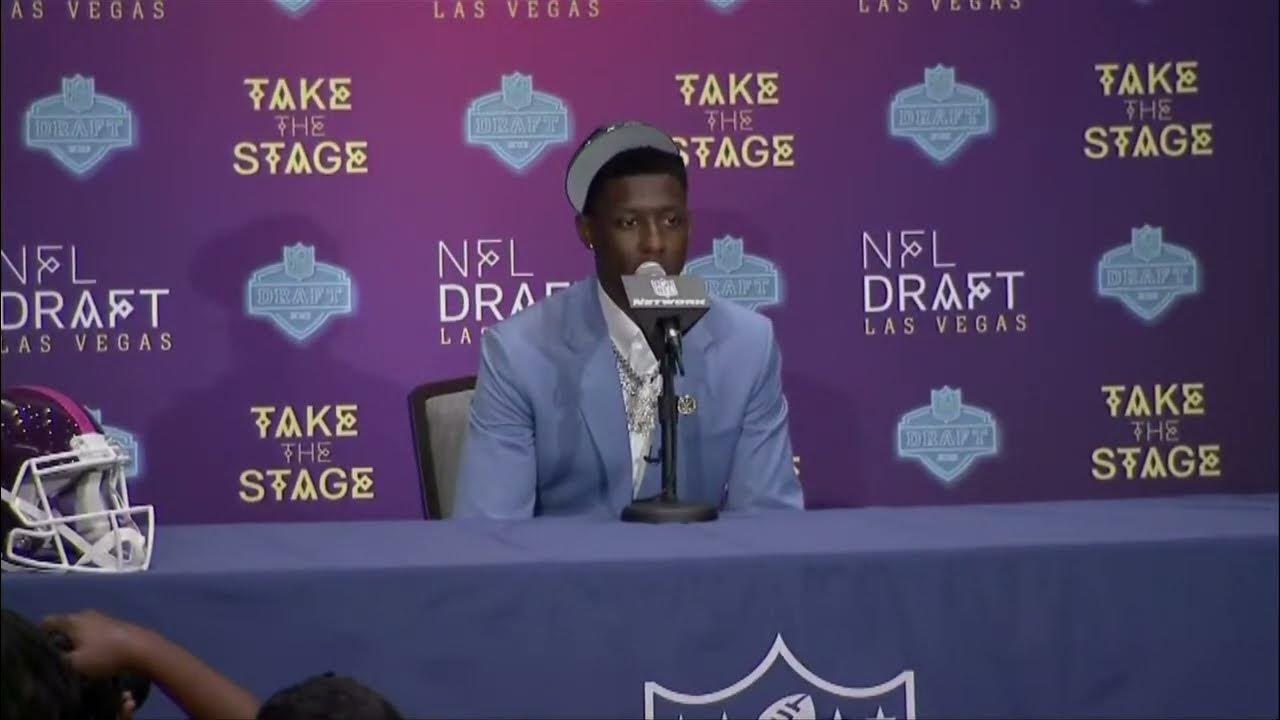 Ahmad 'Sauce' Gardner discusses being drafted by Jets fourth overall