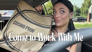 FIRST DAY in My NEW Salon Suite!!! | CosmoProf + Color Correction Vlog