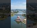 Putra Mosque: Malaysia’s iconic pink mosque by the lake 🕌🌸 #PutraMosque #TravelShorts #shorts