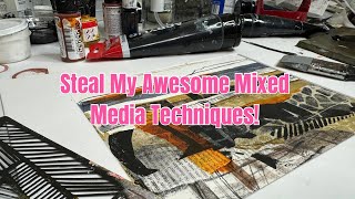 Unlock My Secret Mixed Media Techniques!