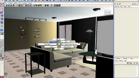 04 Select Actions from Marking Menus in Maya