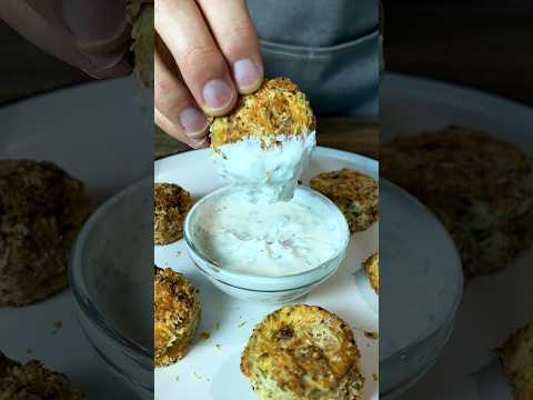 Хрустящая закуска из кабачка