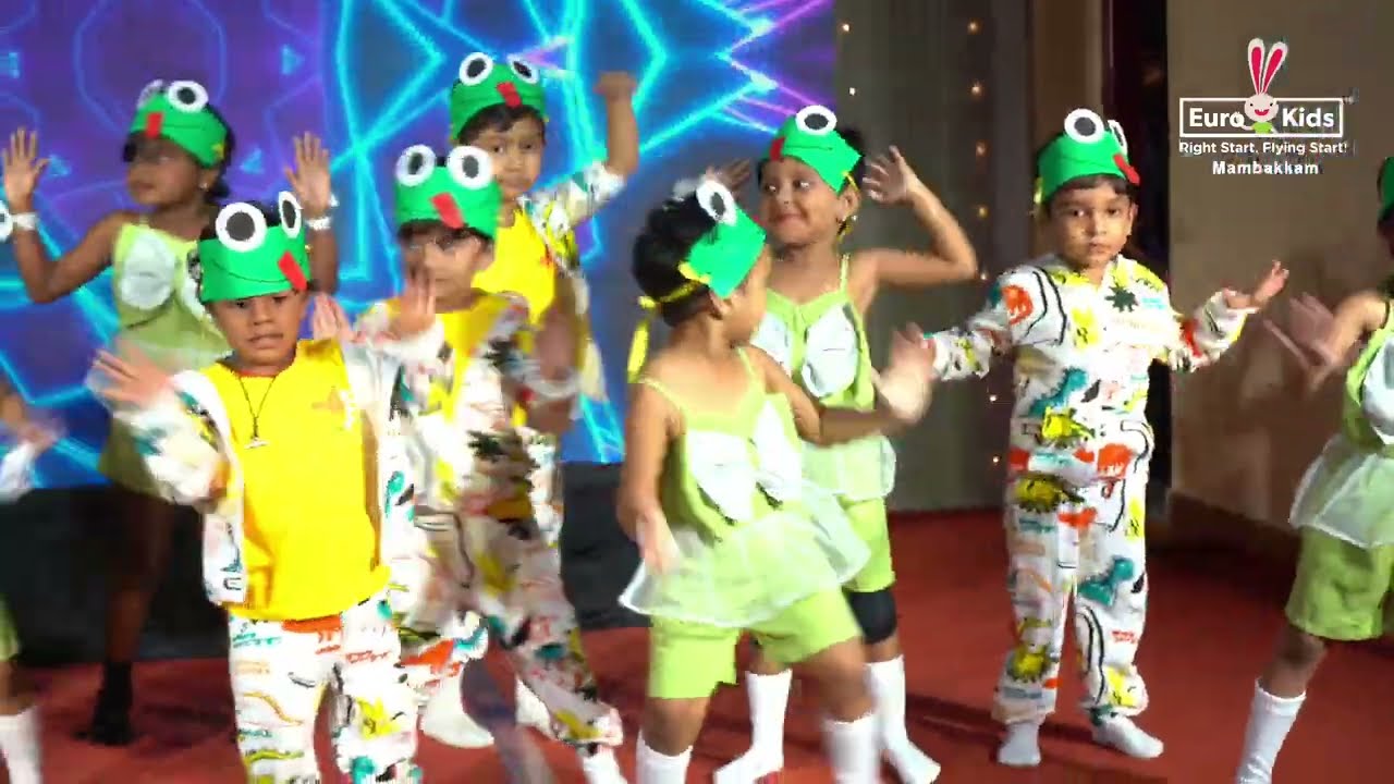 EuroKids Mambakkam | Nursery & Junior Dance Performance | Adorable Kids Dance Show