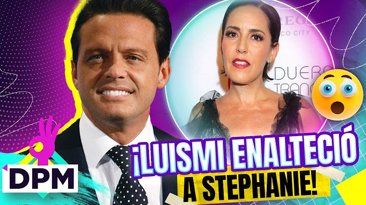 ¡Luis Miguel FELICITÓ a Stephanie Salas por su trabajo como madre de Michelle Salas! | DPM