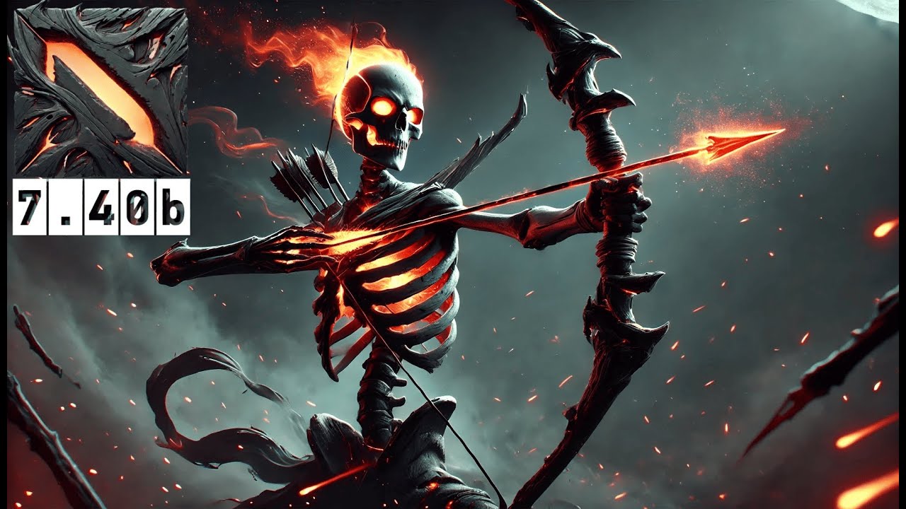 Бесящий пушер Carry Clinkz Turbo Dota 7.40b