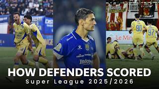 PERSIB Defenders Who Scored in the 2025/2026 League