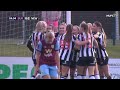 Burnley Women 0 Newcastle United Women 3 | FAWNL Highlights