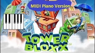 Tower Bloxx Game Theme Java-MIDI Piano Version