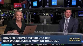 Charles Schwab President & CEO on Earnings, Prediction Markets & Stock Market Volatility