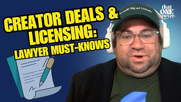 How to Negotiate Creator Contracts & Licensing Deals | Lawyer Advice with Frank Poe