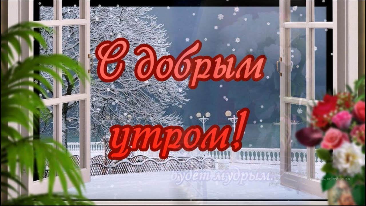 Доброе утро! Пусть наступивший день будет тёплым и светлым