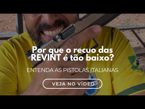 Por que o recuo das pistolas REVINT é tão baixo?