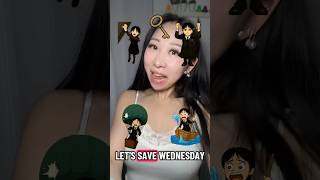 Wednesday Addams🖤SAVE HER IQ GAME #shorts screenshot 2