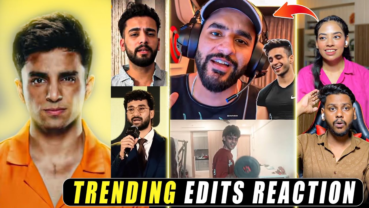Reaction on Trending Attitude edits 🔥| Aarush Bhola fight😱