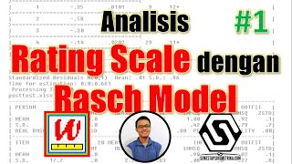 Rasch Rating Scale Model Analysis with Winstep (Part 1)