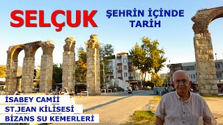 2025İzmi̇r-Selçuk..şehri̇n İçi̇nde Tari̇hi̇ Gezdi̇m..i̇sabey Camii-St.jean Kilisesi-Bizans Su Kemerleri..