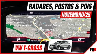 Update of speed cameras, gas stations and POIs for VW T-Cross (November/25) screenshot 3