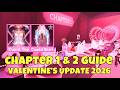 VALENTINE QUESTS *CHAPTER 1 & 2*COMPLETE GUIDE 2026 | DRESS TO IMPRESS | ROBLOX