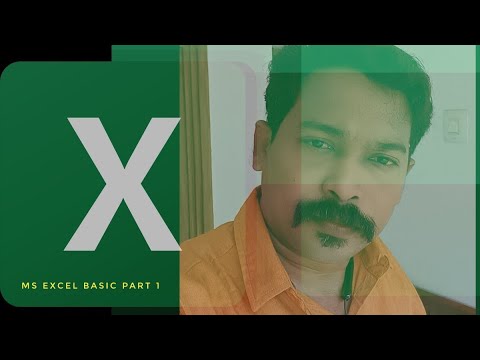 Ms Excel Basic Part 1 - YouTube