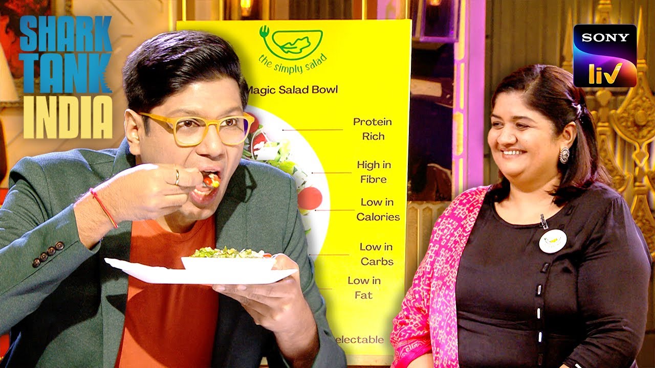 'The Simply Salad' का Plate लगा Sharks को Tasty Shark Tank India S2