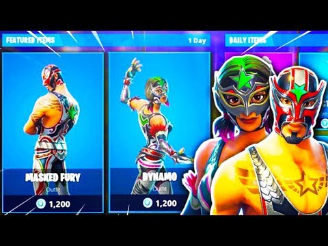 New SKINS Update! Fortnite New Dynamo & Masked Fury Skin Update! (Fortnite Season 5 LIVE) - New SKINS Update! Fortnite New Dynamo & Masked Fury Skin Update! (Fortnite Season 5 LIVE)