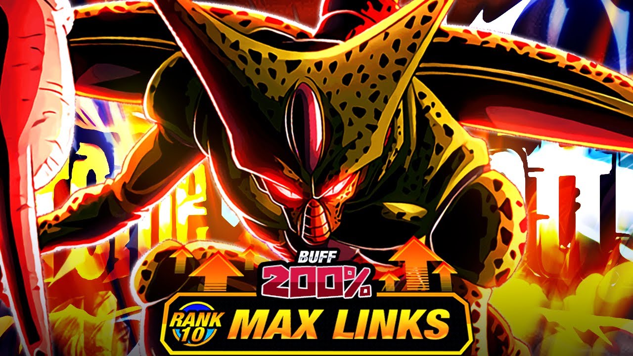 ACTUALLY DECENT!! LEVEL 10 LINKS 100% EZA LR TEQ 1ST FORM CELL! (DBZ: Dokkan Battle)